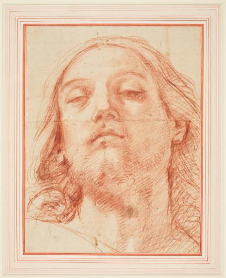 Guido Reni, Kopfstudie für Christus, 1620