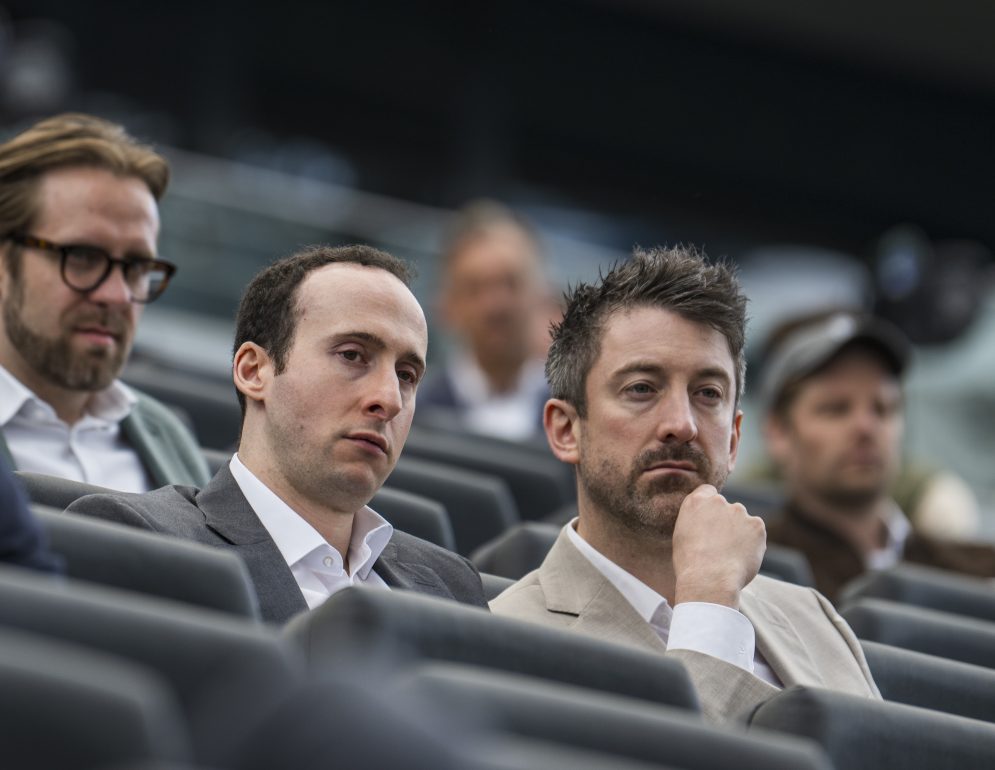 15.05.2025, xfux, Fussball 1. Bundesliga, Eintracht Frankfurt – Block im Park 2025, Konferenz